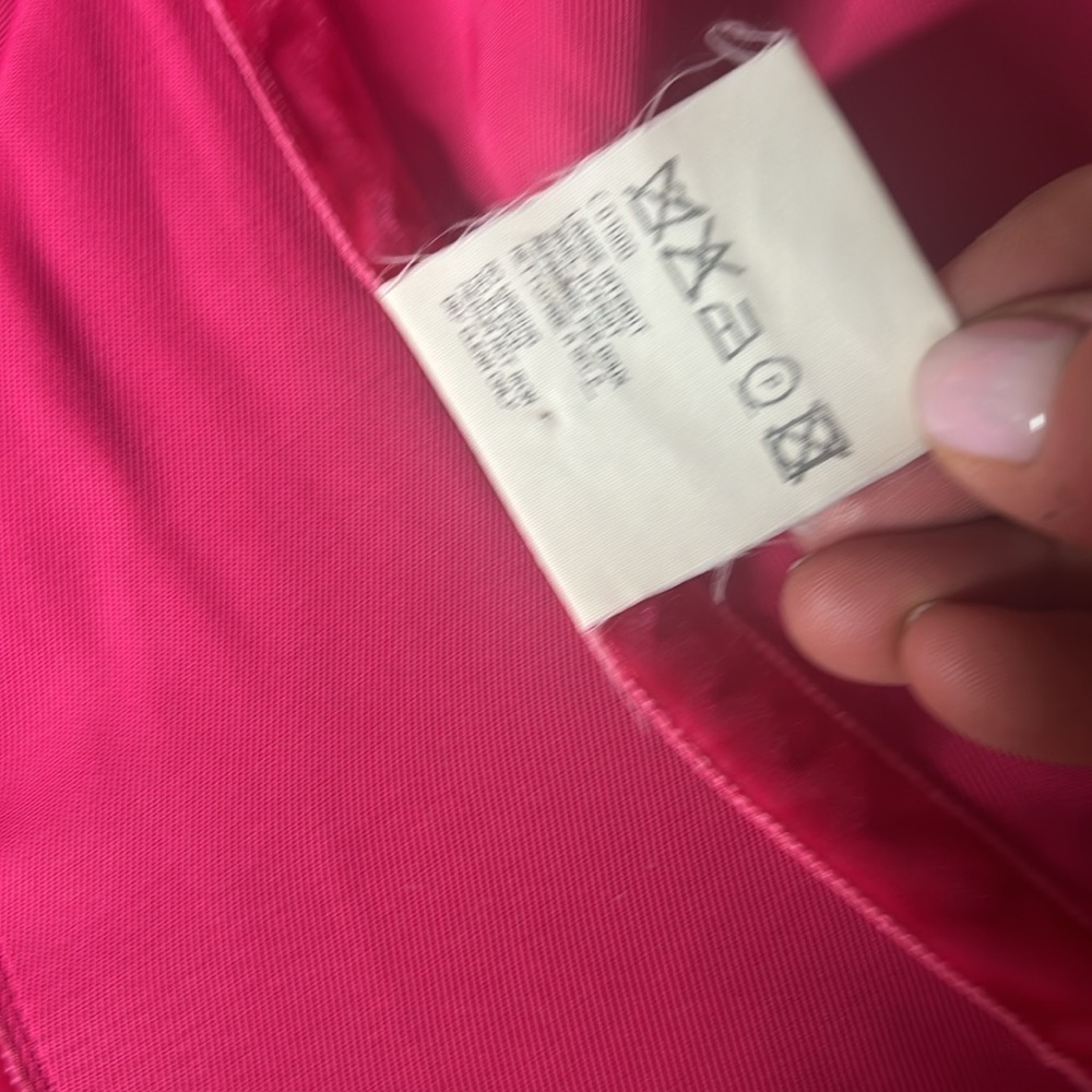 Yves Saint Laurent YSL Sz 38 Pink Vintage Three Piece Skirt Jacket Belt Suit - Picture 7 of 16